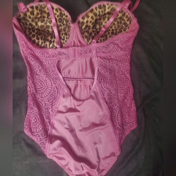 X-Large Pink Teddy/Body Lingerie - Picture 5 of 7